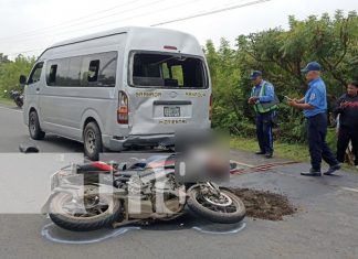 Foto: Accidente mortal en Carretera a Masaya / TN8