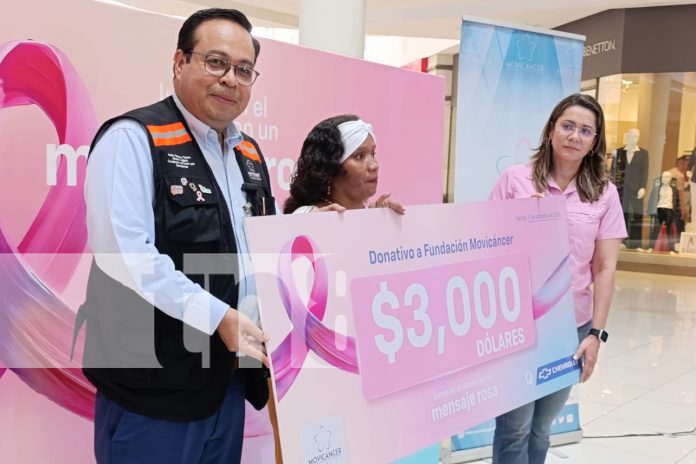 Foto: Chevrolet entrega $3,000 para taller de Movicáncer /TN8