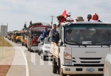 Foto: Celebran segundo tramo de carretera entre Sahsa y Bilwi / TN8