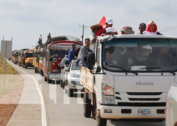 Foto: Celebran segundo tramo de carretera entre Sahsa y Bilwi / TN8