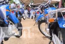 Foto: Nuevas motos para la salud de Nueva Segovia / TN8