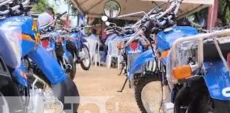 Foto: Nuevas motos para la salud de Nueva Segovia / TN8