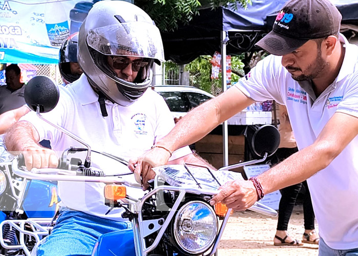 Foto: Nuevas motos para la salud de Nueva Segovia / TN8