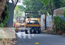 Foto: Mejores calles en el barrio Sol de Libertad, Managua / TN8