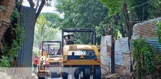 Foto: Mejores calles en el barrio Sol de Libertad, Managua / TN8