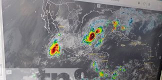 Foto: Pronóstico de lluvias para esta semana en Nicaragua / TN8