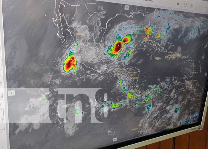 Foto: Pronóstico de lluvias para esta semana en Nicaragua / TN8