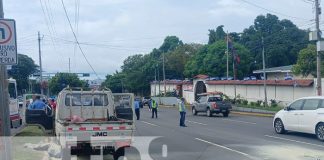 Foto: Insólita muerte de un hombre en la Carretera a Masaya / TN8