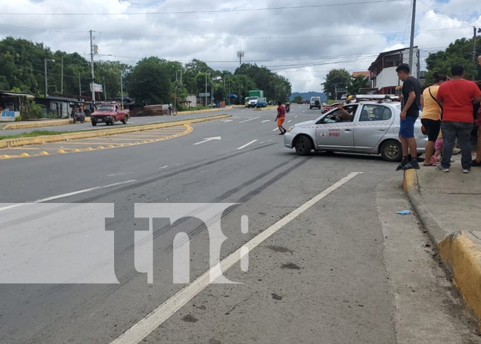 Foto: Niña hospitalizada por accidente en Masaya / TN8