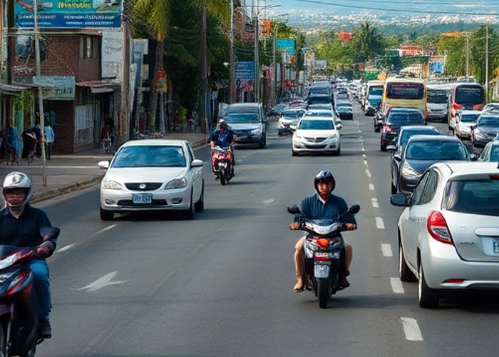 Foto: Carreteras en Nicaragua (imagen IA)