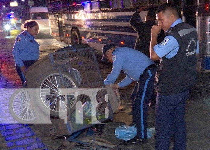 Foto: Mortal accidente de tránsito en el sector del Mercado Mayoreo / TN8