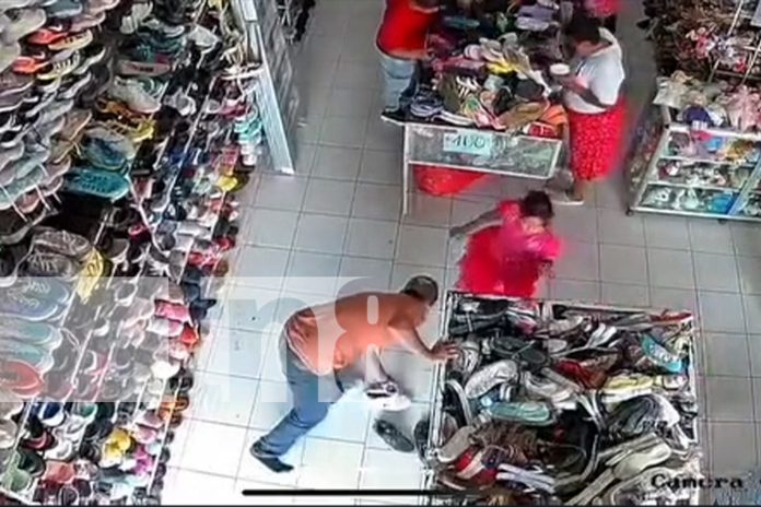 Foto: Quiso huir sin pagar de una tienda en Rivas /TN8