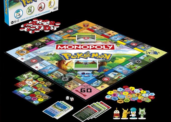 Foto: Pokémon y Monopoly se unen para una experiencia única de juego/ Cortesía