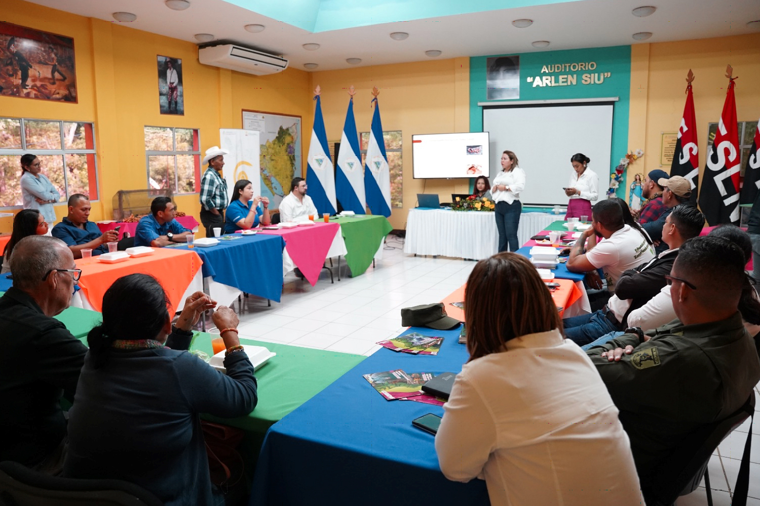 Foto: MARENA, con el propósito de intercambiar sus experiencias en los avances y desafíos/Cortesía