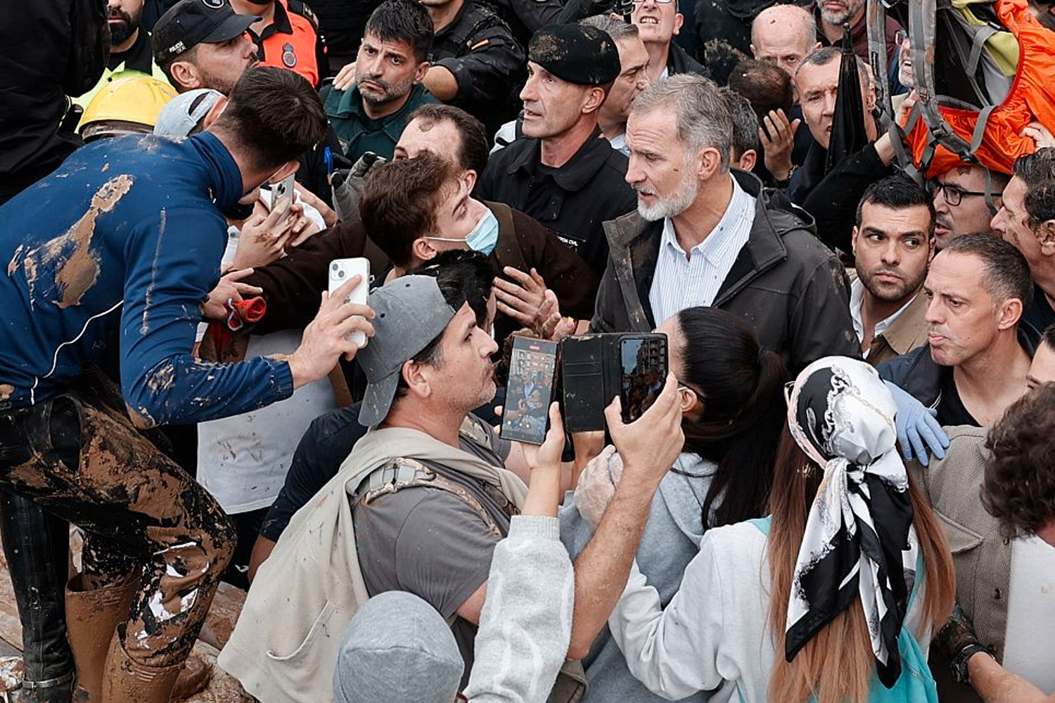 Foto: reciben a Rey de España entre abucheos/Cortesía