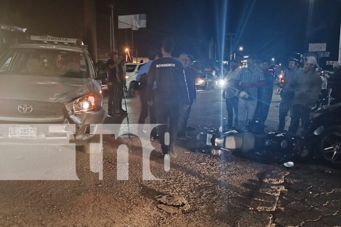 Foto: Accidente de tránsito deja a motociclista herido de gravedad en Estelí/TN8