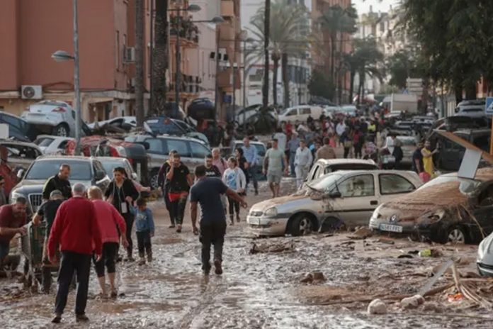 Foto: En España, intensas lluvias en algunos sectores de la Comunidad Valenciana, Murcia y Cataluña/Cortesía