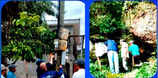 Foto: Restablecimiento del servicio de agua en San Jerónimo, Teustepe/ Cortesía