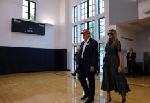 Foto: Donald Trump vota /cortesía