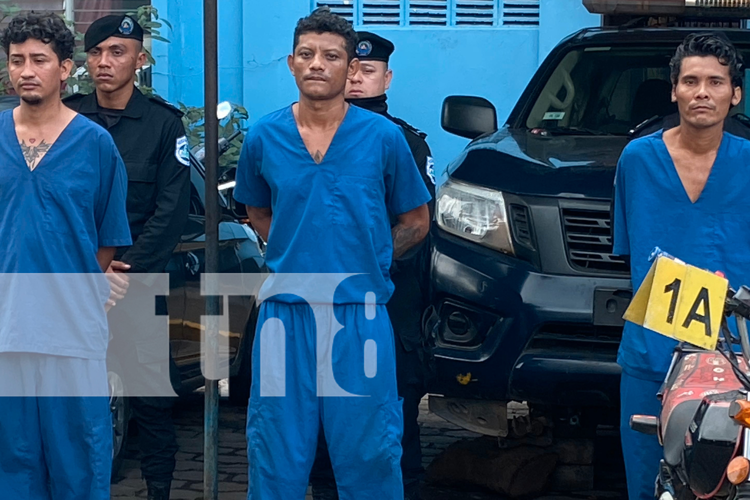 Foto: La Policía Nacional de Masaya detuvo a 8 sujetos entre el 28 de octubre y el 3 de noviembre. Delitos como robo con violencia y drogas/TN8