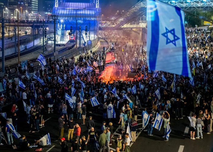 Foto: Arrestos en Israel /cortesía 