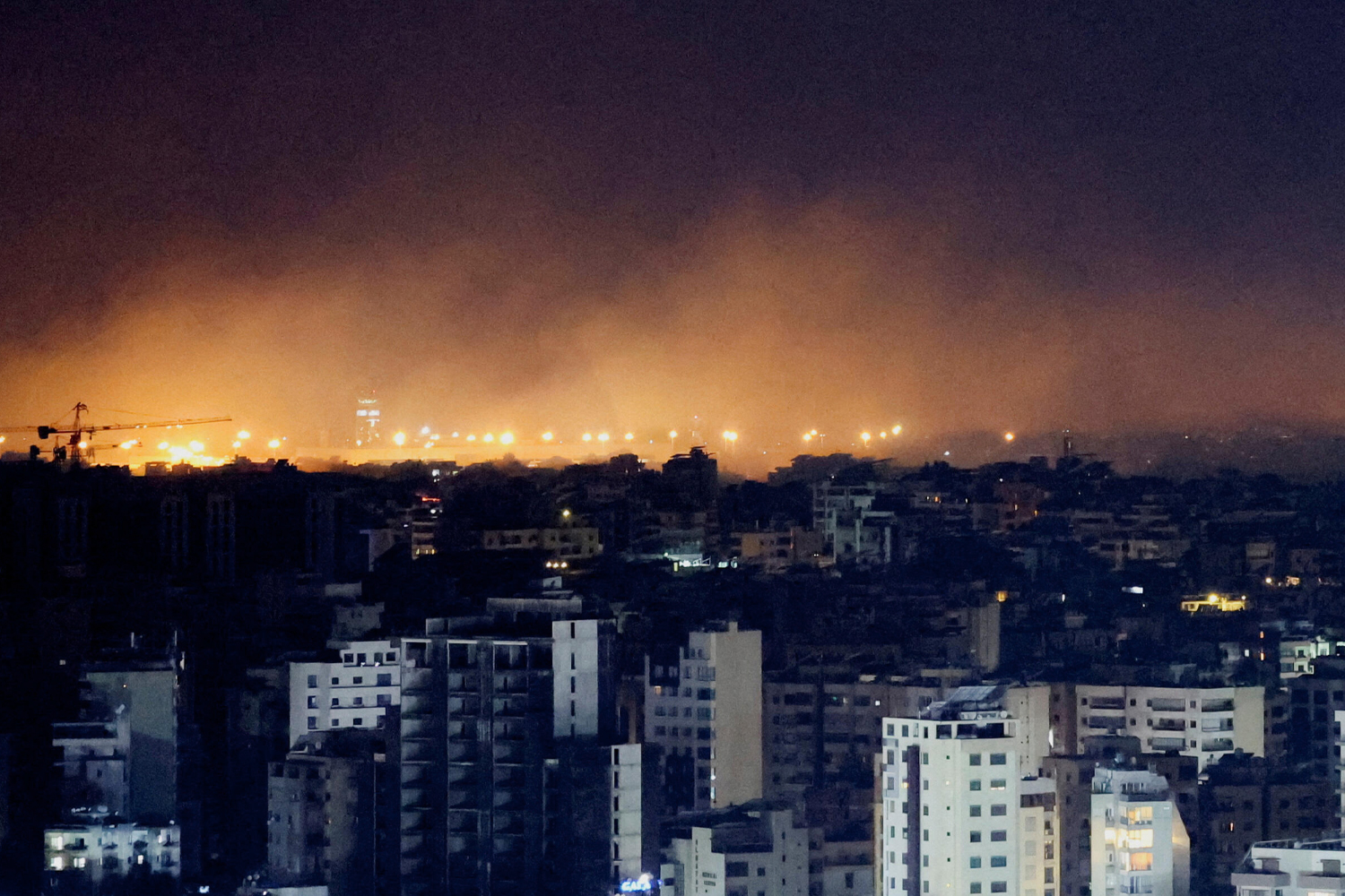 Foto: Israel ataca la capital del Líbano /Cortesía