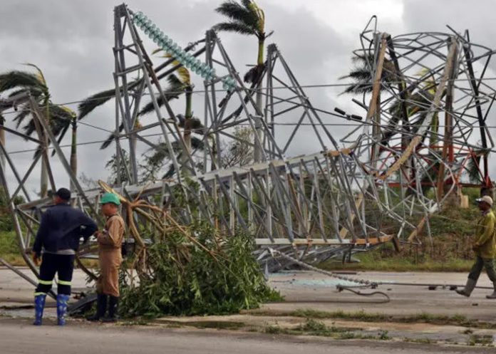 Foto: Cuba se recupera tras el impacto de Rafael /cortesía