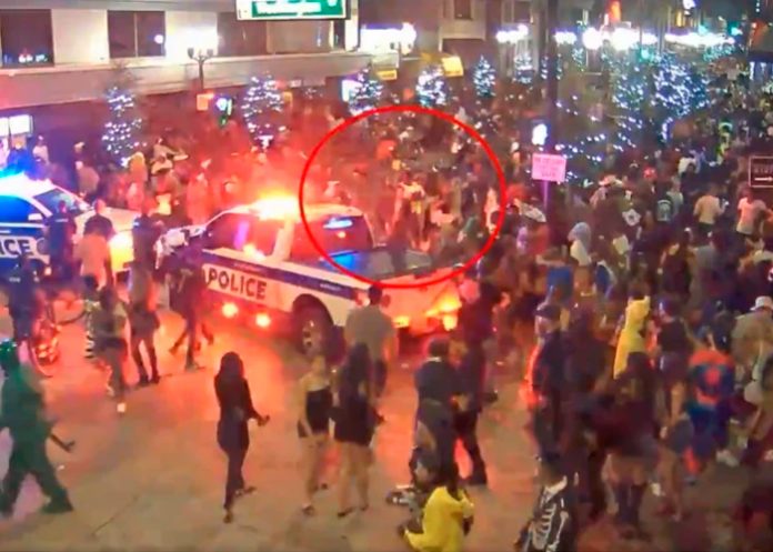 Foto: Una celebración de Halloween en el centro de Orlando, Florida/Cortesía