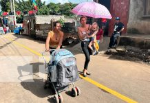 Foto: Avanza el programa "Calles para el Pueblo" en el Barrio Milagro de Dios en Managua/TN8