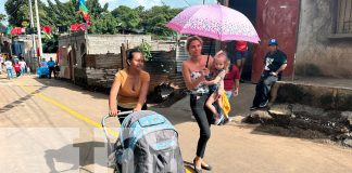 Foto: Avanza el programa "Calles para el Pueblo" en el Barrio Milagro de Dios en Managua/TN8