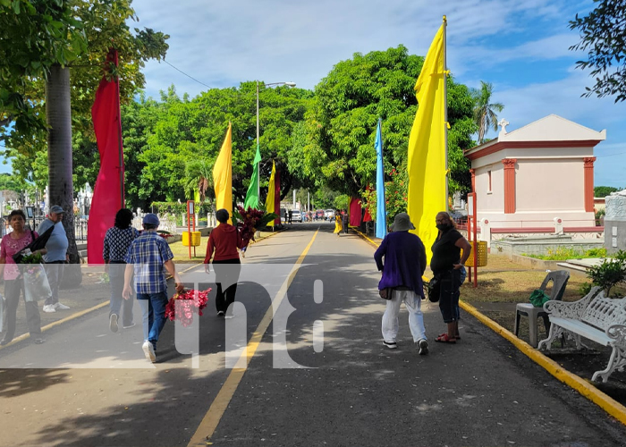 Foto: Alcaldía de Managua embellece los cementerios /cortesía 