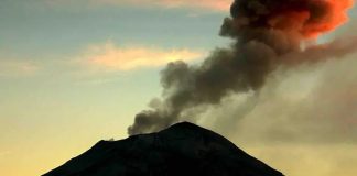 Foto: Erupción de volcán de lodo en Colombia obliga a evacuar 200 personas