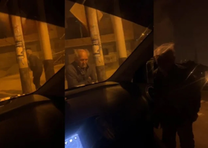 Foto: Taxista se encuentra con un fantasma /cortesía 