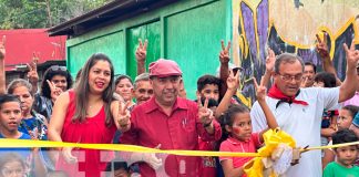 Foto: reconstrucción de sus calles de las Torres en Managua/TN8