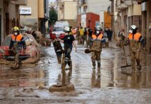 Foto: España en alerta roja por intensas lluvias torrenciales