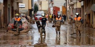 Foto: España en alerta roja por intensas lluvias torrenciales