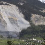 Foto: Evacuación en Suiza por riesgo de deslizamiento de tierra