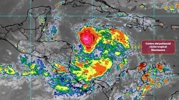 Foto: Ciclón tropical se forma en el Caribe emitiendo alertas por lluvias