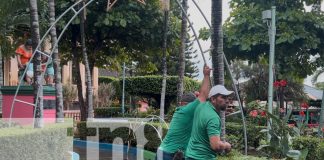 ¡Juigalpa brilla con la magia de la Navidad! Parques, luces y árboles decorados esperan a las familias para celebrar juntas