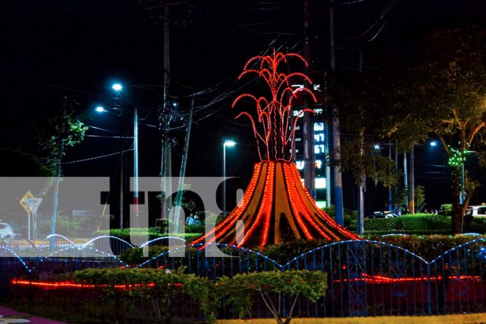 Foto: Masaya capital del folklore Nicaragüense se llena de magia y espíritu navideño/TN8