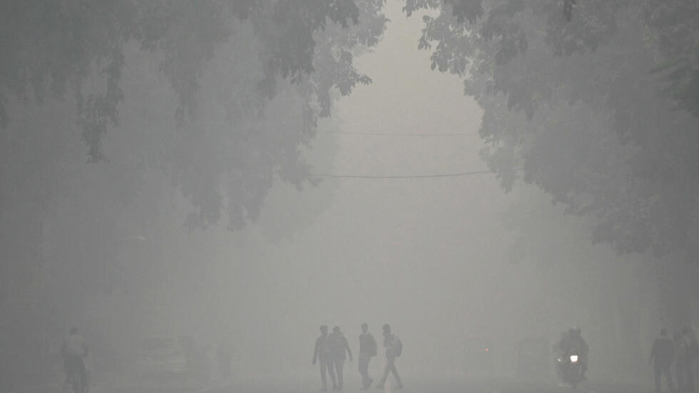 Foto: Contaminantes en Nueva Delhi alcanzan niveles peligrosos para la salud