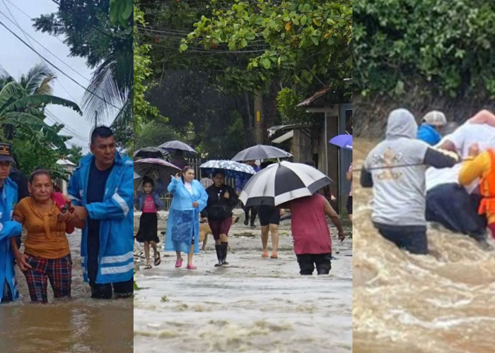 Foto: Tormenta Tropical Sara en Honduras /cortesía 