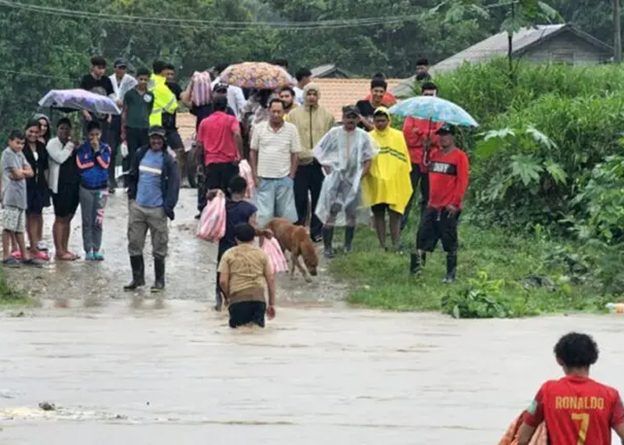 Foto: Tormenta Sara en Honduras /cortesía 