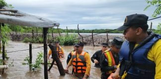 Foto: El Gobierno de Honduras habilita albergues y construye puente para zonas afectadas por inundaciones