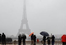 Foto: Tormenta Caetano en Francia /cortesía