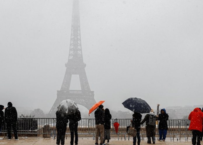 Foto: Tormenta Caetano en Francia /cortesía