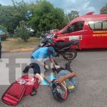 Foto: Irrespeto a las señales de tránsito deja otro motociclista lesionado en Managua/TN8