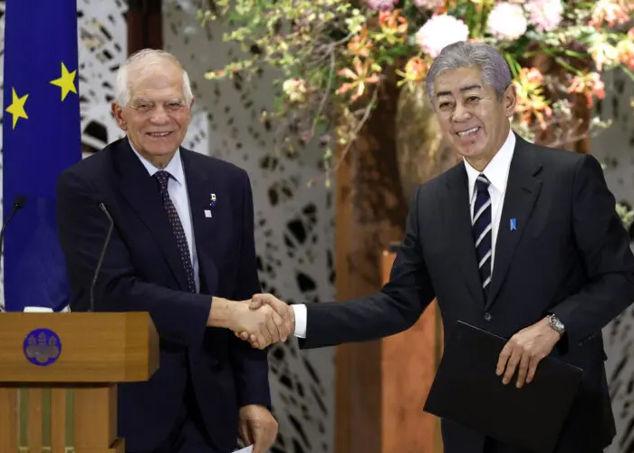 Foto: La UE y Japón formalizan acuerdo histórico en seguridad y defensa / Cortesía