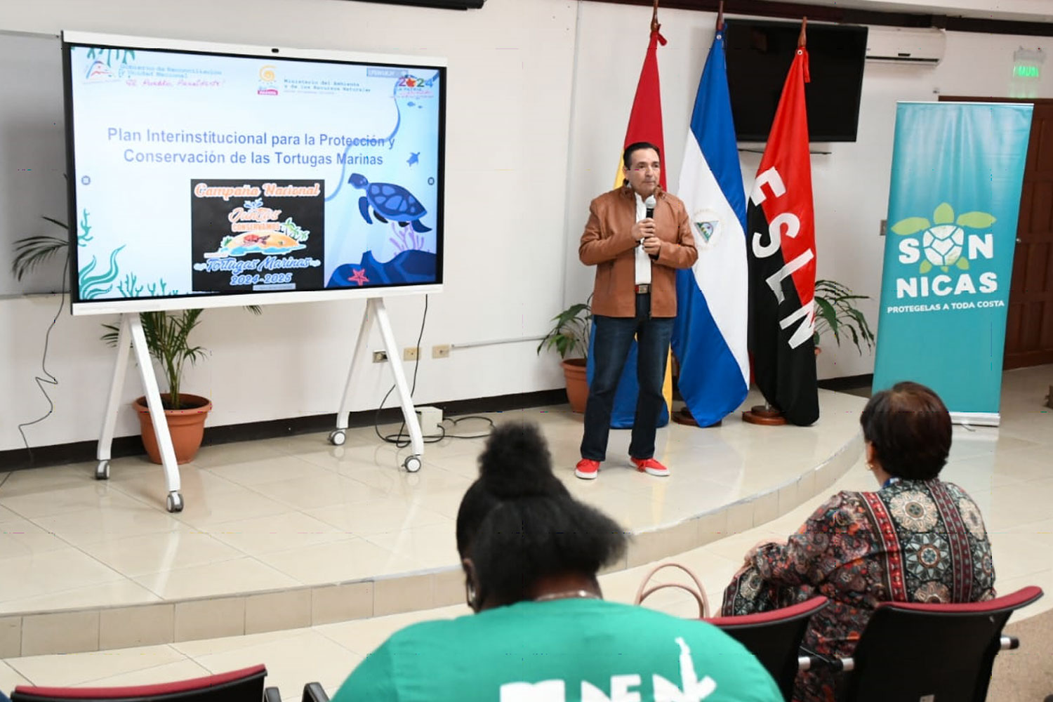 Foto: Estas acciones se enmarcan en el Convenio de Colaboración entre MARENA y el CNU/Cortesía