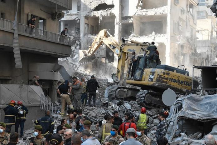 Foto: ataques aéreos israelíes son una agresión más amplia contra el Líbano/Cortesía